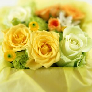 yellow roses bouquet