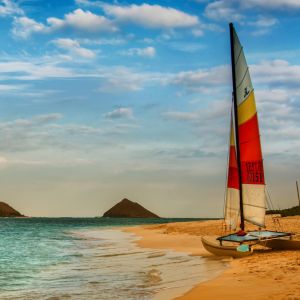 sailing beach