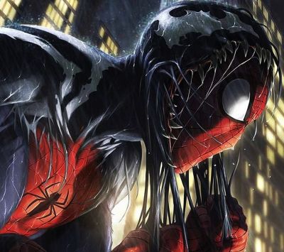 Venomizovaný Spider-Man Art