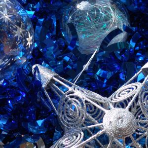 Blue Ornaments