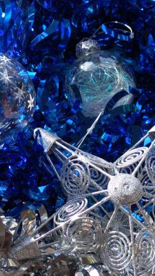 Blue Ornaments