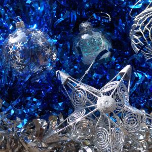 Blue Ornaments