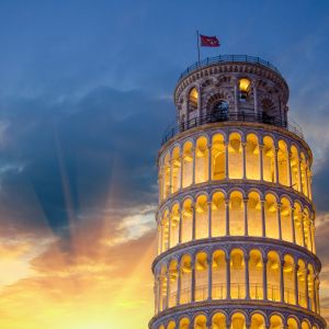 Šikmá veža Pisa Taliansko