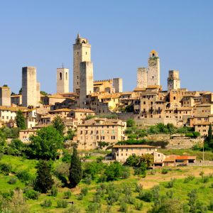 San Gimignano Toskánsko