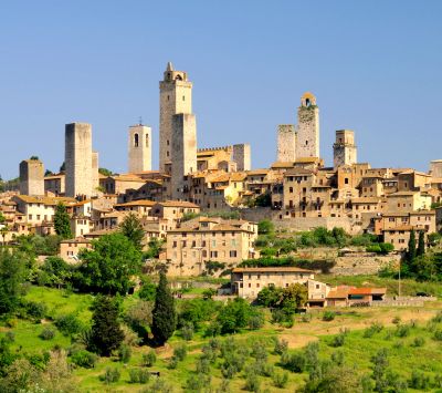 San Gimignano Toskánsko