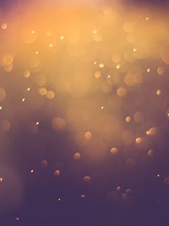 Golden bokeh