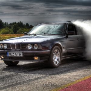 BMW Burnout