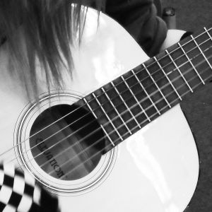 Emo Girl with Guitar