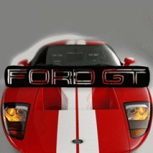 FORD GT červené