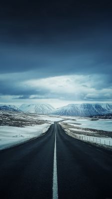 Temná cesta na Islande