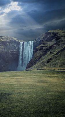 Vodopád na Islande